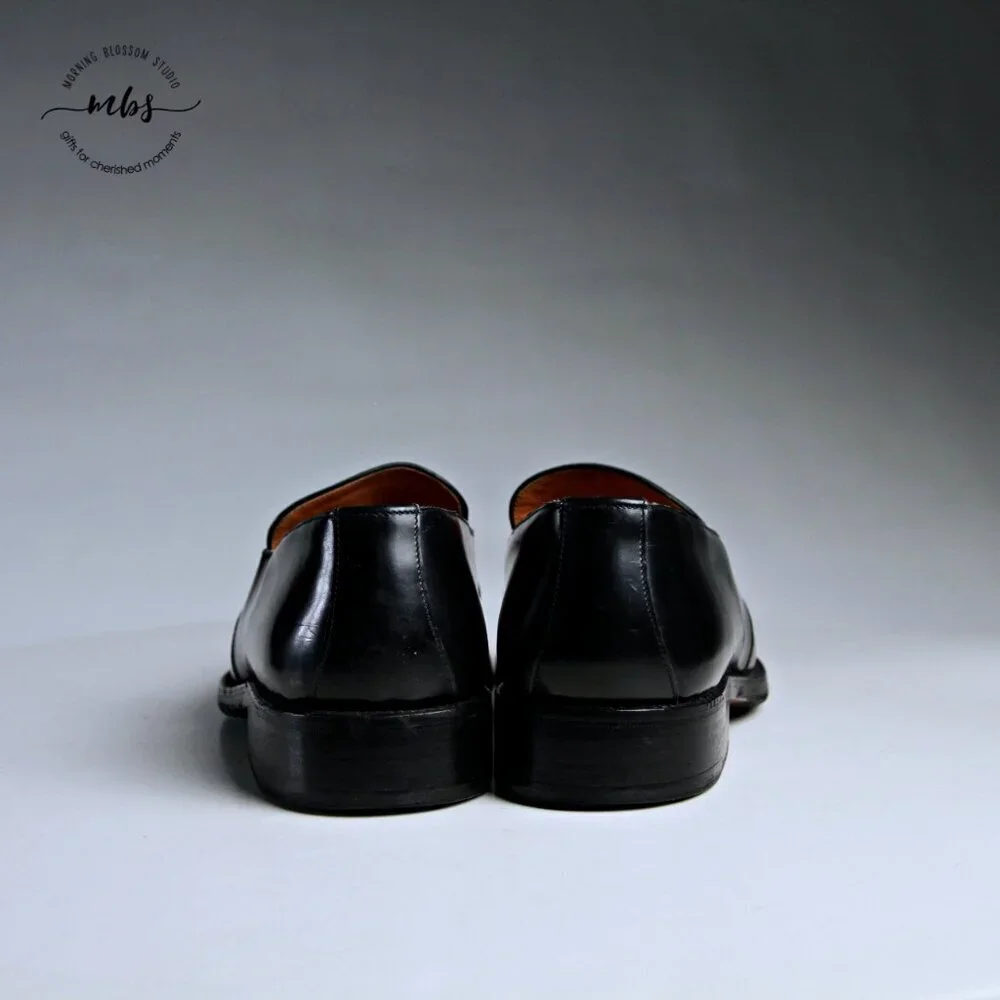 To‎ Boot New York Leather Dress Shoes Black Men 7.5